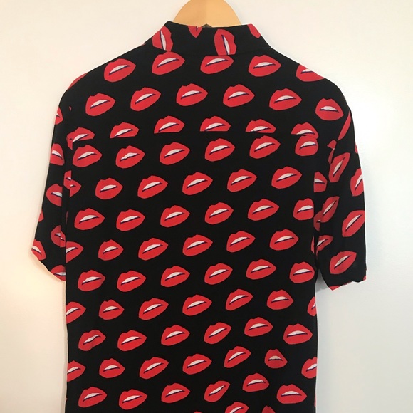 Topman Men’s XL Short Sleeve Button Down Fitted - Picture 3 of 4